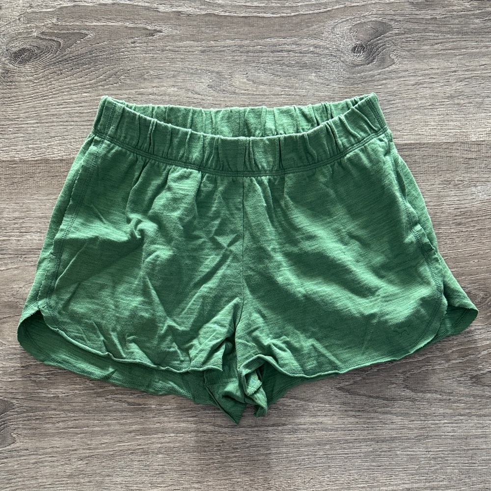 PINK Victoria's Secret Green Athletic Shorts